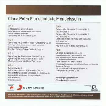 6CD/Caja Felix Mendelssohn-Bartholdy: Claus-Peter Flor Conducts Mendelssohn