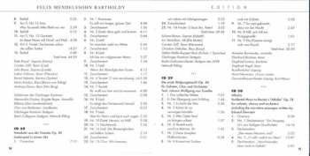 56CD/Caja Felix Mendelssohn-Bartholdy: Felix Mendelssohn Bartholdy Edition