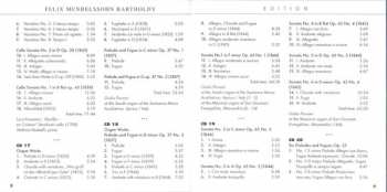 56CD/Caja Felix Mendelssohn-Bartholdy: Felix Mendelssohn Bartholdy Edition