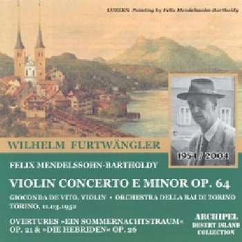 CD Felix Mendelssohn-Bartholdy: Violinkonzert Op.64