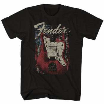 Merch Fender: Camiseta Distressed Guitar 