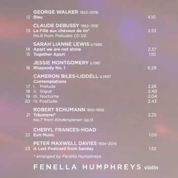 CD Fenella Humphreys: Prism