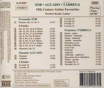 CD Francisco Tárrega: 19th Century Guitar Favourites