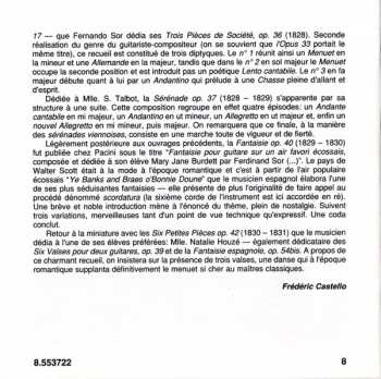 CD Fernando Sor: Complete Guitar Music, Vol. 9