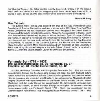 CD Fernando Sor: Complete Guitar Music, Vol. 9