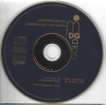 CD Frank Bungarten: 24 Selected Studies CLR