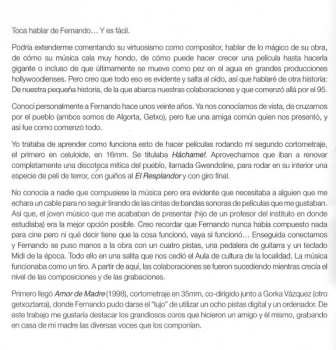 CD Fernando Velázquez: Concert Suites / Music For Films