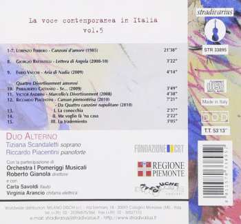 CD Giorgio Battistelli: La Voce Contemporanea In Italia Vol. 5