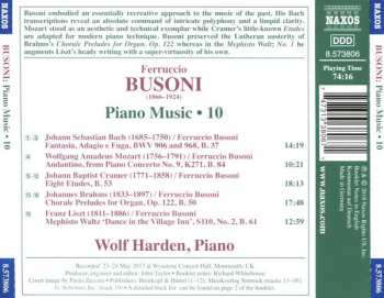CD Ferruccio Busoni: Piano Music • 10