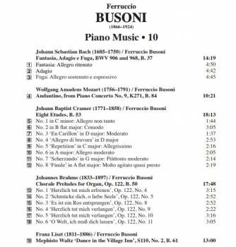 CD Ferruccio Busoni: Piano Music • 10