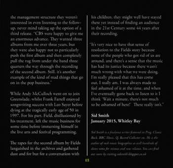 CD Fields: Contrasts Urban Roar To Country Peace