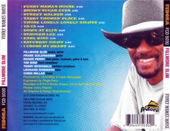 CD Fillmore Slim: Funky Mama's House
