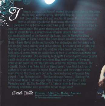CD Fiona Boyes: Blues Woman
