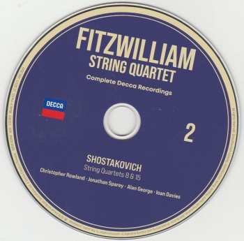 15CD/Caja Fitzwilliam String Quartet: Complete Decca Recordings LTD