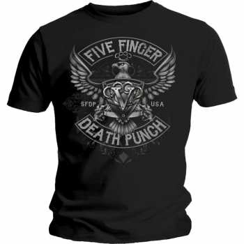 Merch Five Finger Death Punch: Camiseta Howe Eagle Crest 
