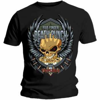 Merch Five Finger Death Punch: Camiseta Trouble 