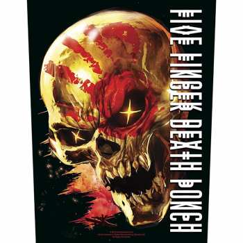 Merch Five Finger Death Punch: Aplicación en la espalda And Justice For None 