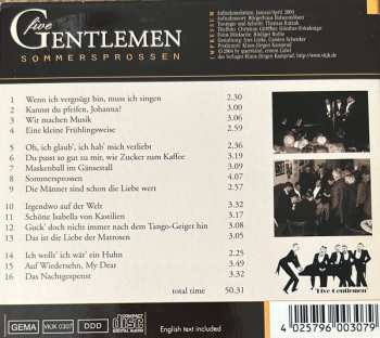 CD Five Gentlemen: Sommersprossen