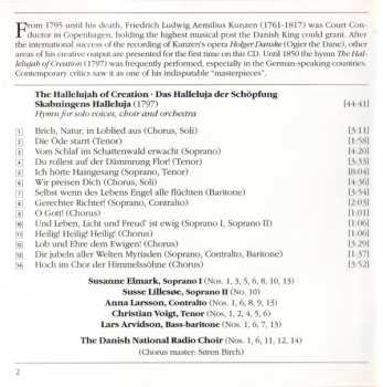 CD F.L.Æ. Kunzen: The Hallelujah Of Creation, Etc.