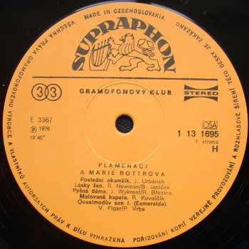 LP Marie Rottrová: 75