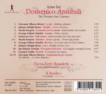 CD Flavio Ferri Benedetti:  Arias For Domenico Annibali The Dresden Star Castrato