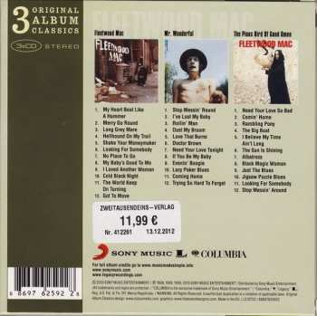 3CD/Caja Fleetwood Mac: 3 Original Album Classics