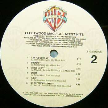 LP Fleetwood Mac: Greatest Hits