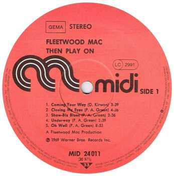 LP Fleetwood Mac: Then Play On