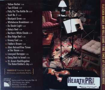 CD Bill Evans: Fine Times At Fletcher's House