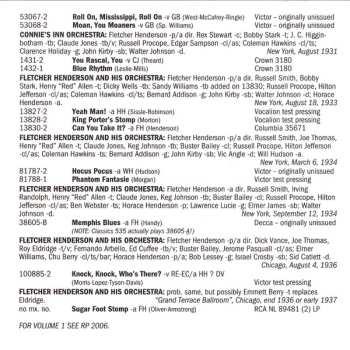 CD Fletcher Henderson: Volume 2 1926-1936 (The Alternative Takes In Chronological Order)