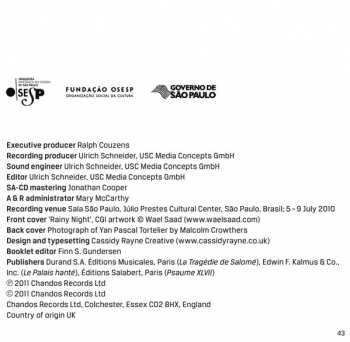 SACD Yan Pascal Tortelier: La Tragédie De Salomé • Le Palais Hanté • Psaume 47