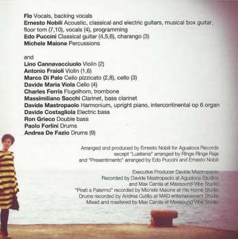 CD Floriana Cangiano: D’Amore E Di Altre Cose Irreversibili