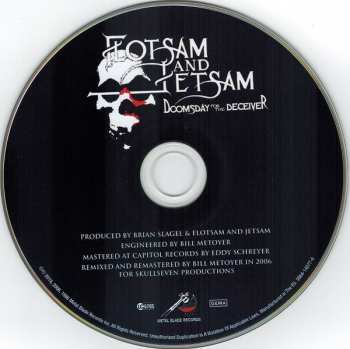 CD Flotsam And Jetsam: Doomsday For The Deceiver LTD | DIGI