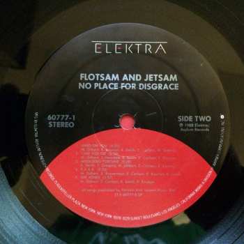 2LP Flotsam And Jetsam: No Place For Disgrace - Picture Disc