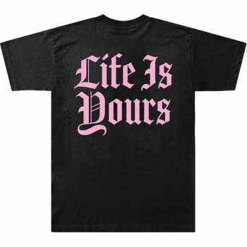 Mercancía Foals: Tričko Life Is Yours Text S