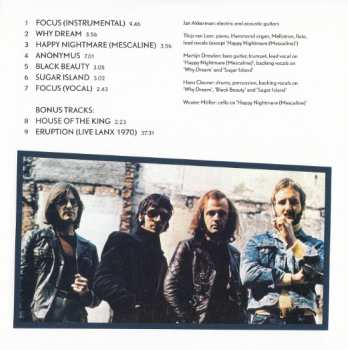 9CD/2DVD/Caja Focus: 50 Years: Anthology 1970-1976