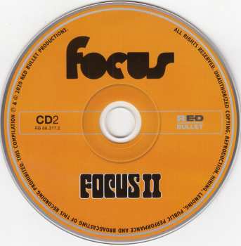 9CD/2DVD/Caja Focus: 50 Years: Anthology 1970-1976