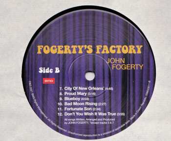 LP John Fogerty: Fogerty's Factory