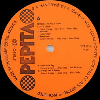 LP Fonográf: Country & Eastern