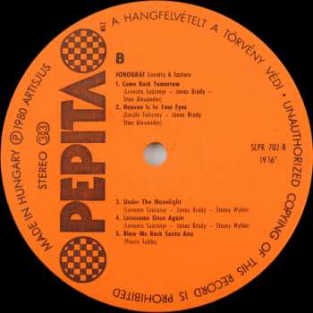 LP Fonográf: Country & Eastern