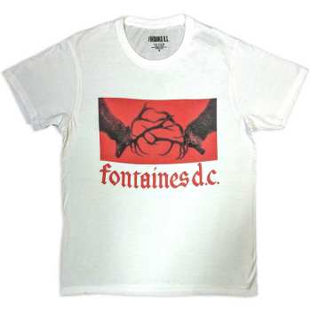 Merch Fontaines D.C.: Camiseta Gothic Logo Fontaines D.c.