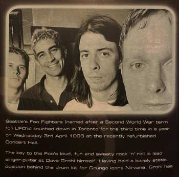 CD Foo Fighters: Concert Hall, Toronto 1996