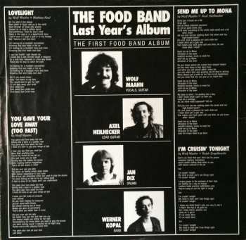 LP Food Band: Last Year's Album