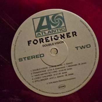 LP Foreigner: Double Vision CLR