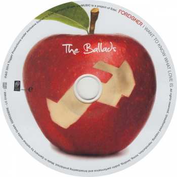 CD Foreigner: I Want To Know What Love Is - The Ballads