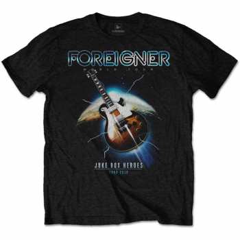 Merch Foreigner: Camiseta Juke Box Heroes 