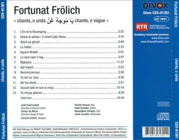 CD Fortunat Frölich: Chanta O Unda