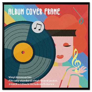 Técnica de áudio Fotorámeček na LP závěsný Zlatý