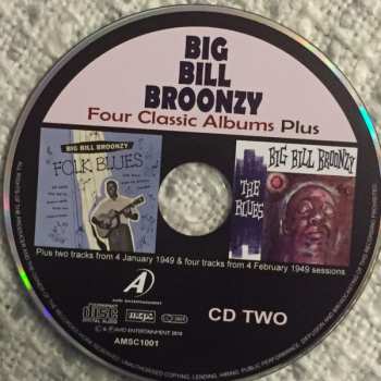 2CD Big Bill Broonzy: Four Classic Album Plus