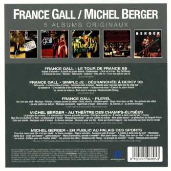 5CD/Caja France Gall: 5 Albums Originaux